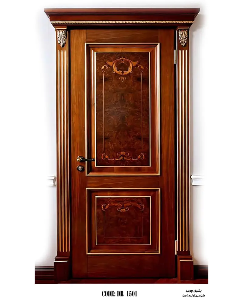 درب اتاق چوبی