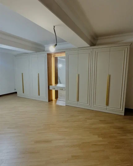 کمد دیواری مدرن و سفید